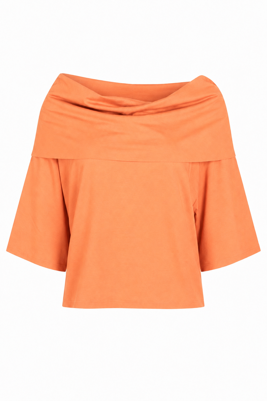 Pima Cotton Jackie O Top - Creamsicle - Shaketea