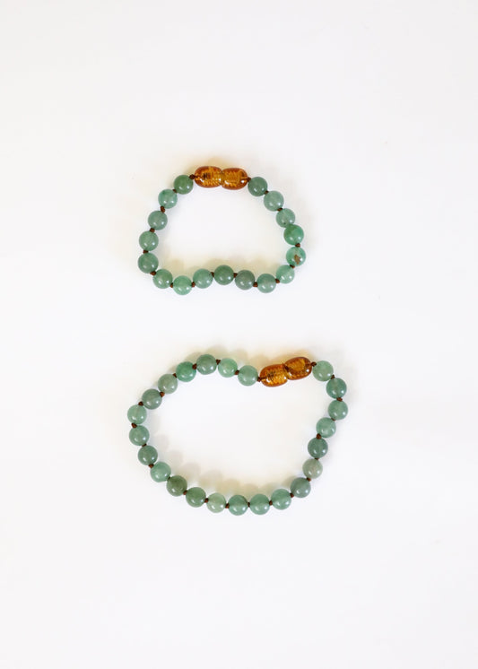 Pure Gemstone + Aventurine || Anklet or Bracelet