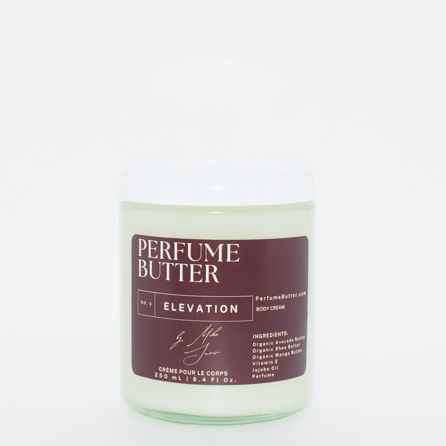 ELEVATION – The Luxury Body Butter Perfume | Floral Gardenia, Jasmine & Italian Mandarin Fragrance | Hydrating Skin Moisturizer | Sweet Elegant Long-Lasting Scent | Perfume Butter