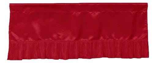 Tache Satin Romantic Red Victorian Glam Window Curtain 18x52" Valance (HY4174)