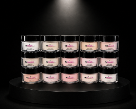 15-Piece Cover Acrylic Powder Collection for Nail Professionals