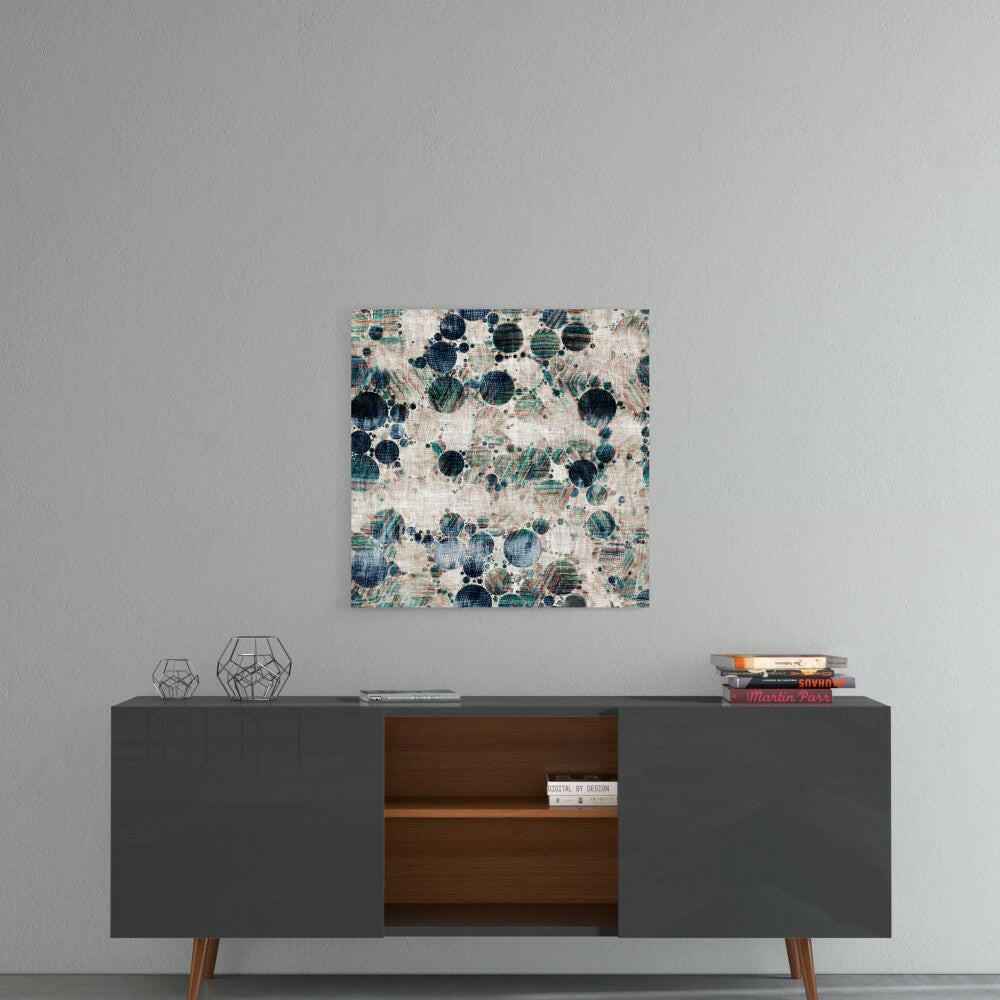 Microscope Image Glass Wall Art
