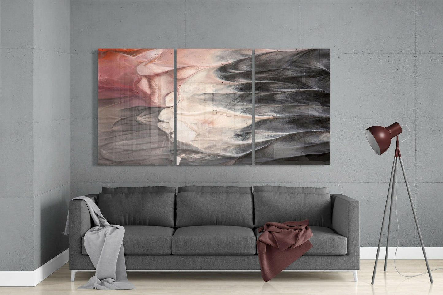 Layers Glass Wall Art