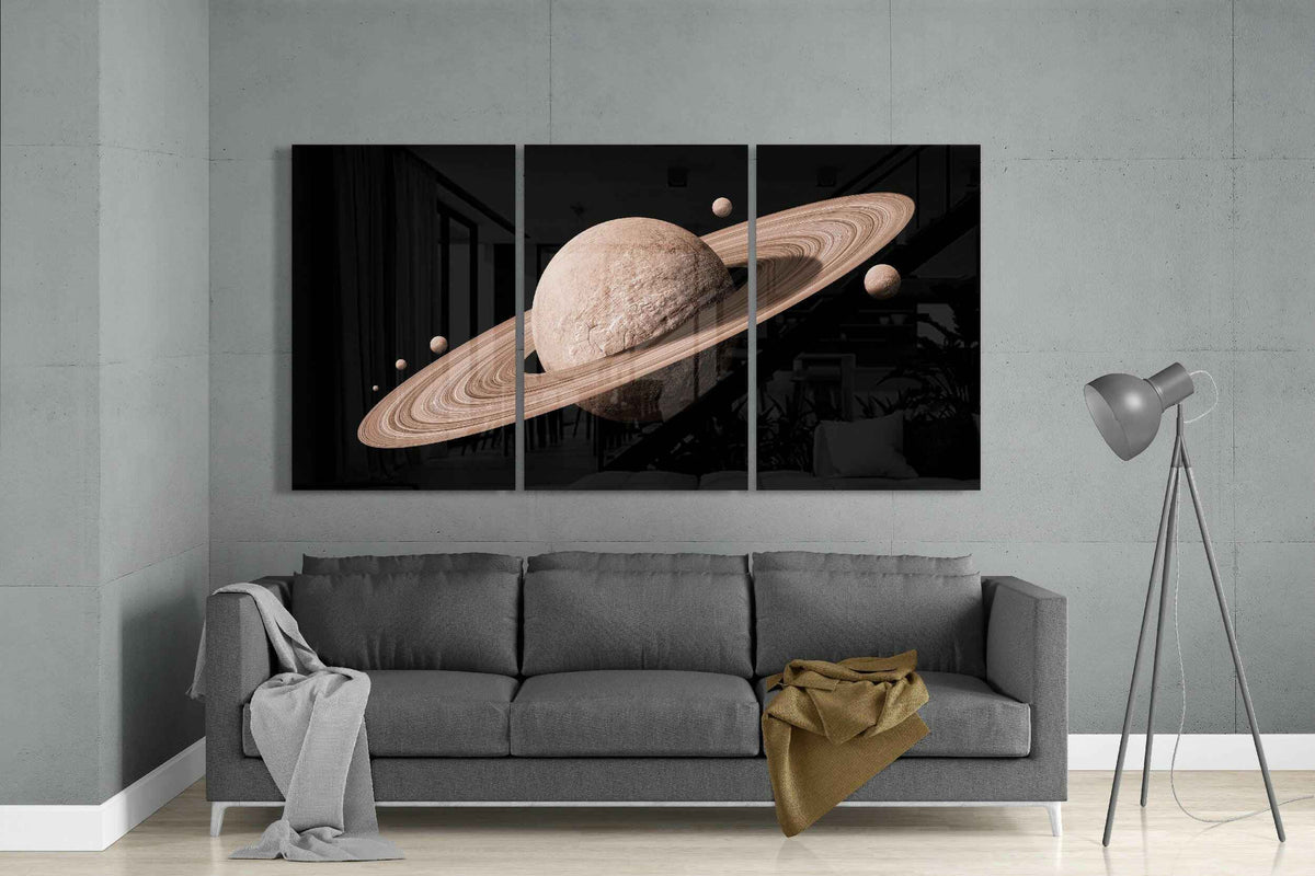 Saturn Glass Art