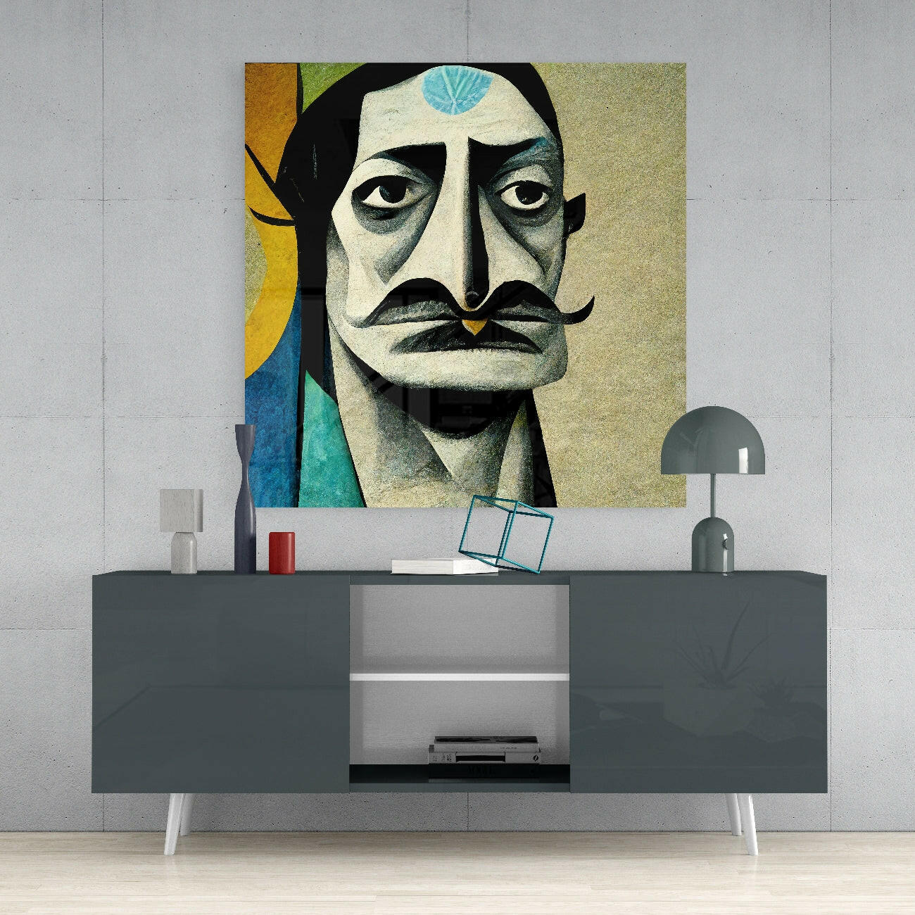 Salvador Glass Wall Art || Designer Collection