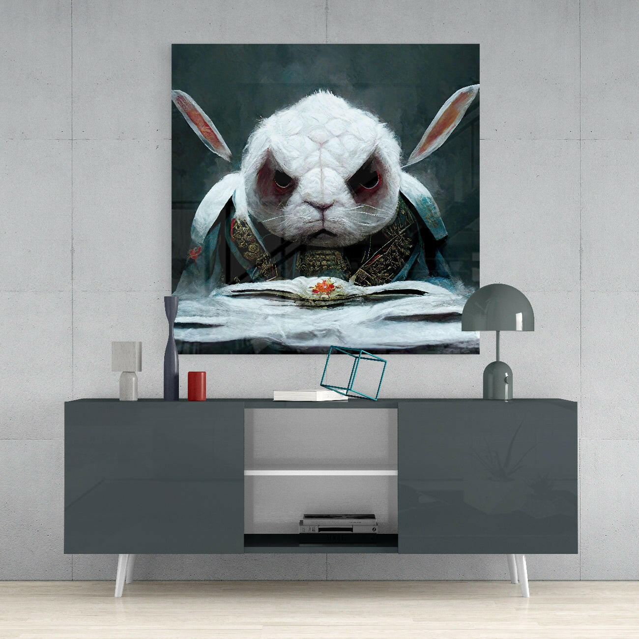 The Master Glass Wall Art || Designer Collection