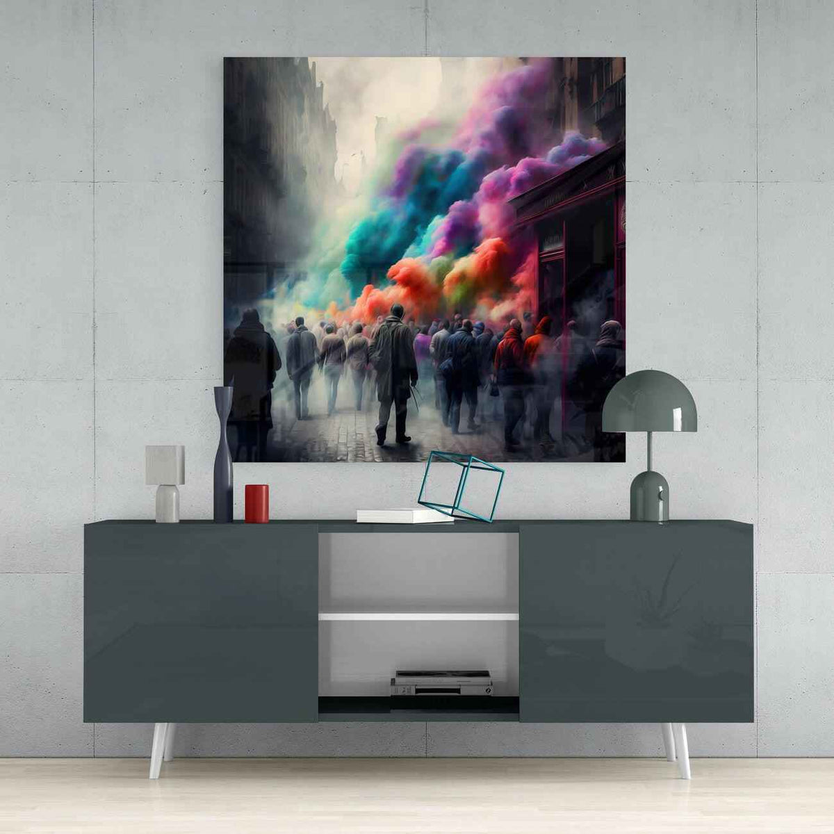 Escape Glass Wall Art || Designers Collection