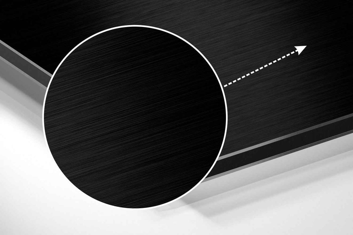 Monochrome Bandana Cigarette Rapper Brushed Aluminum Dibond Wall Art