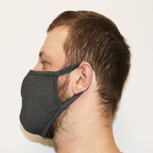 Bamboo X Large Triple Layer Breathable Face Mask - Natural, Silky Soft, Ultra Comfortable - Shaketea