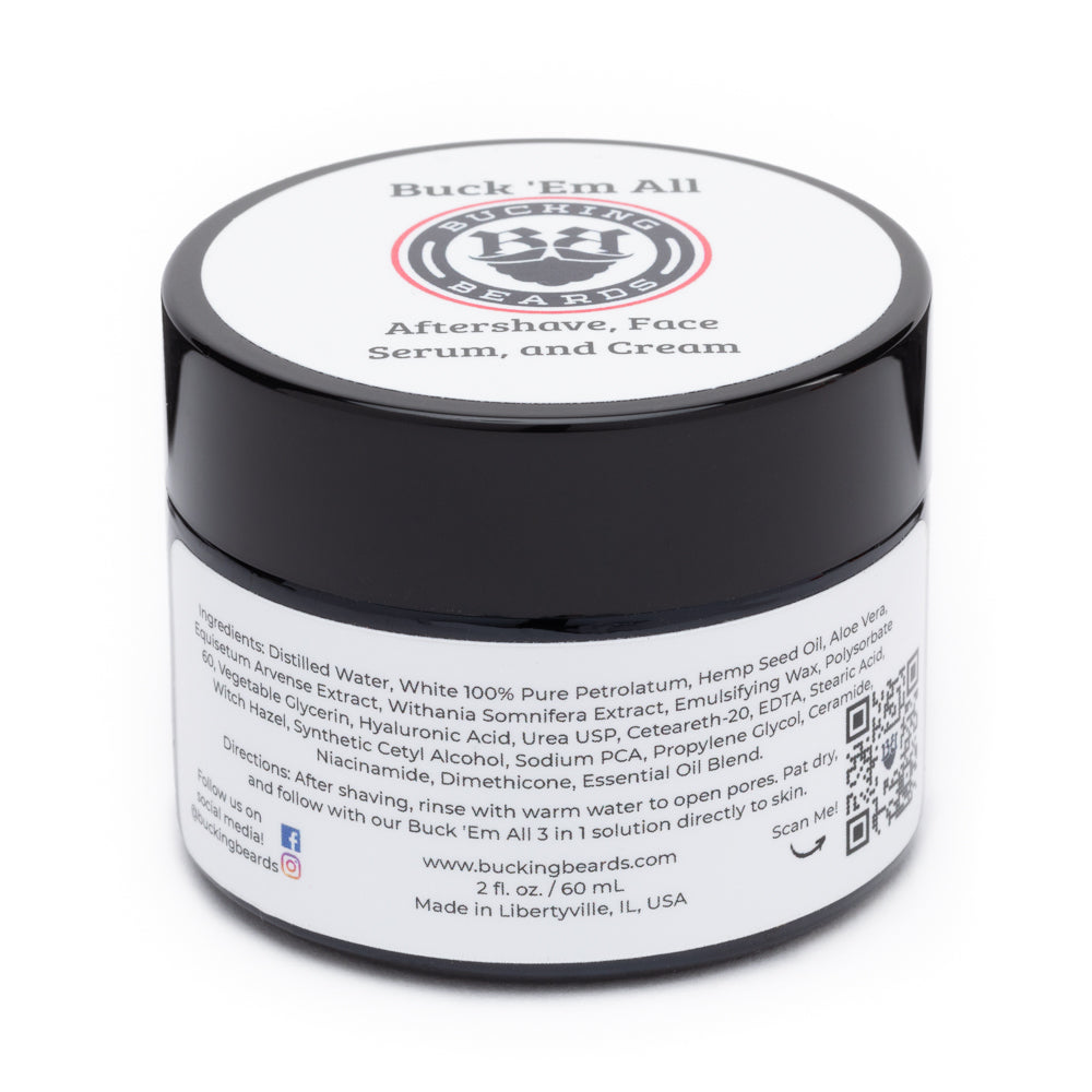 Post-Shave Moisturizer for Razor Burn – Sandalwood & Orange Extract, Calms Sensitive Skin