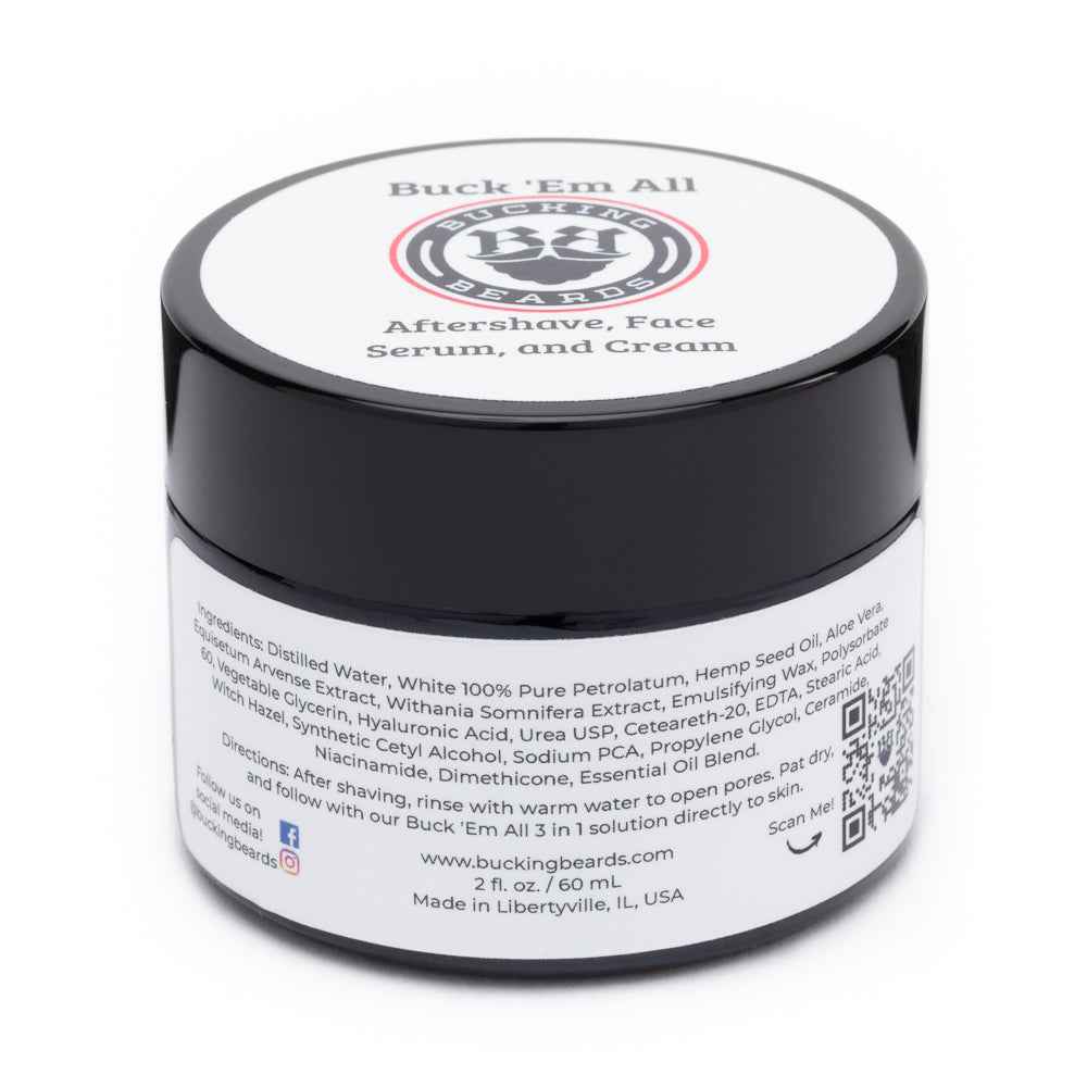 Post-Shave Moisturizer for Razor Burn – Sandalwood & Orange Extract, Calms Sensitive Skin