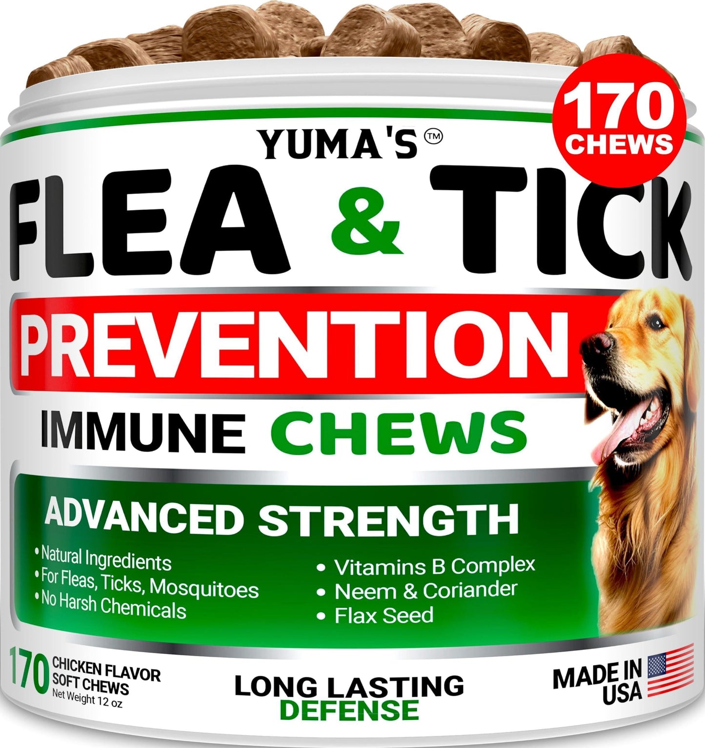 Flea & Tick Chews for Dogs New Flavor