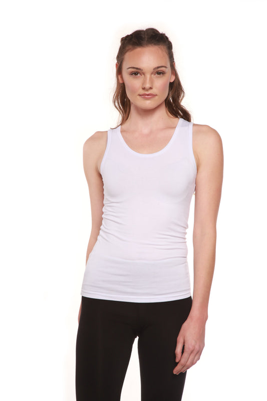 Clearance Women's Bamboo Viscose/Organic Cotton Tank Top - Shaketea