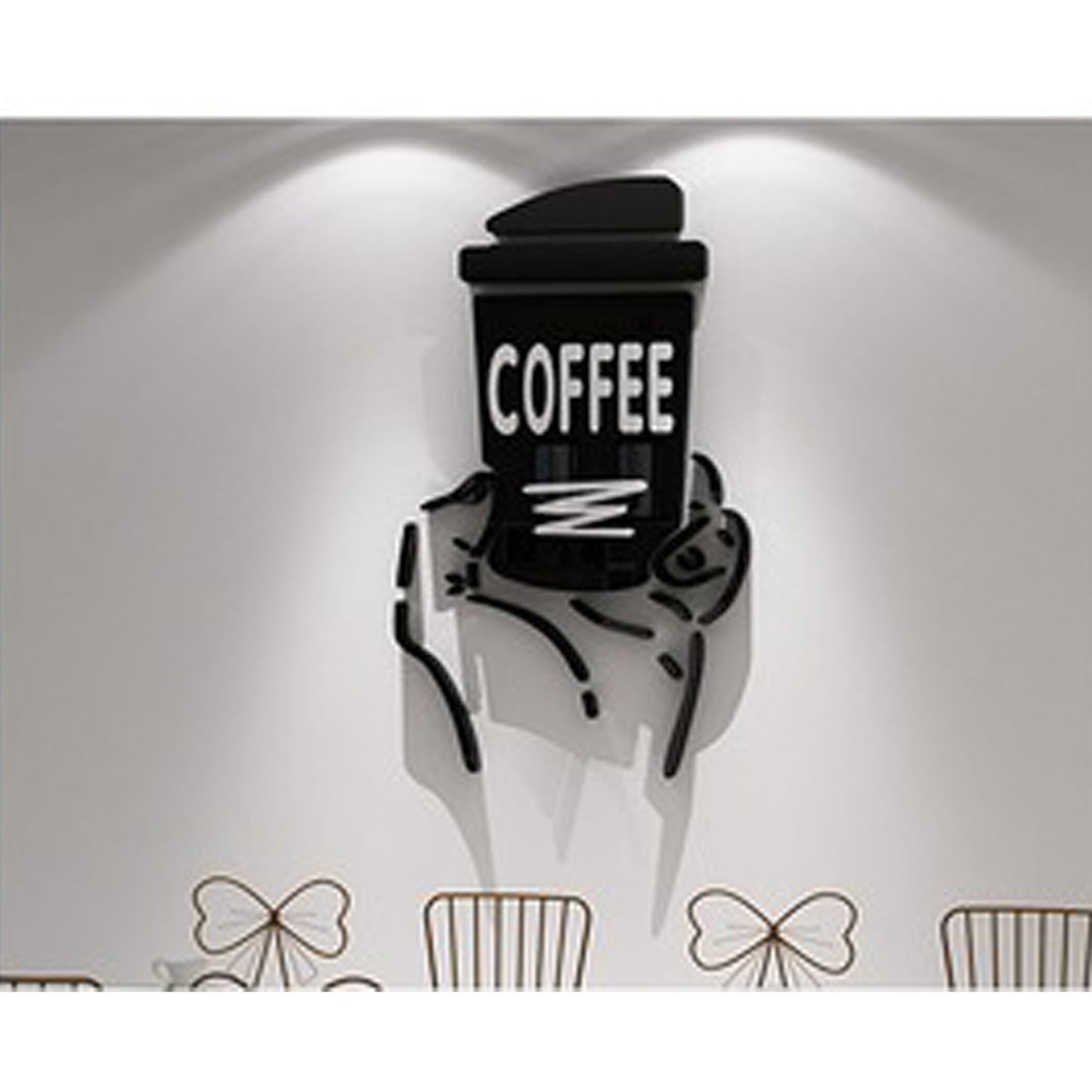 Coffee Wall Decor for Home Kitchen Restaurant Shop Decoration