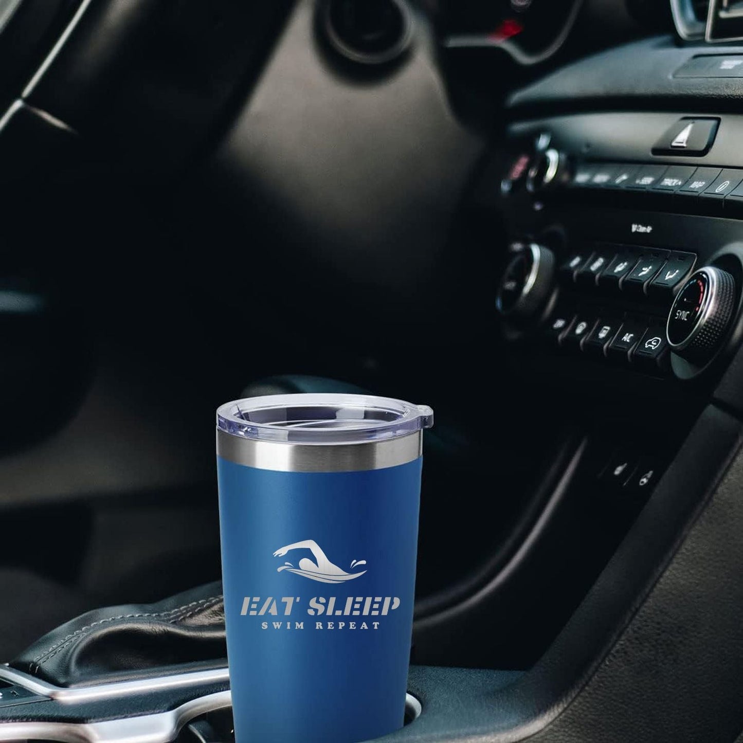 Dashing Nova ™ Personalized Custom Name Tumbler Swimmer Motivation