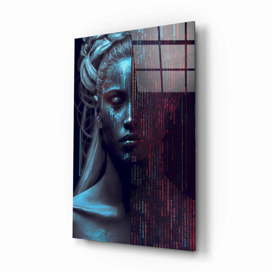 Human Software Glass Wall Art || Designer Collection
