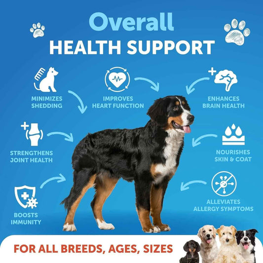 Omega-3 Fish Oil for Dogs 16 fl oz Skin & Coat Support