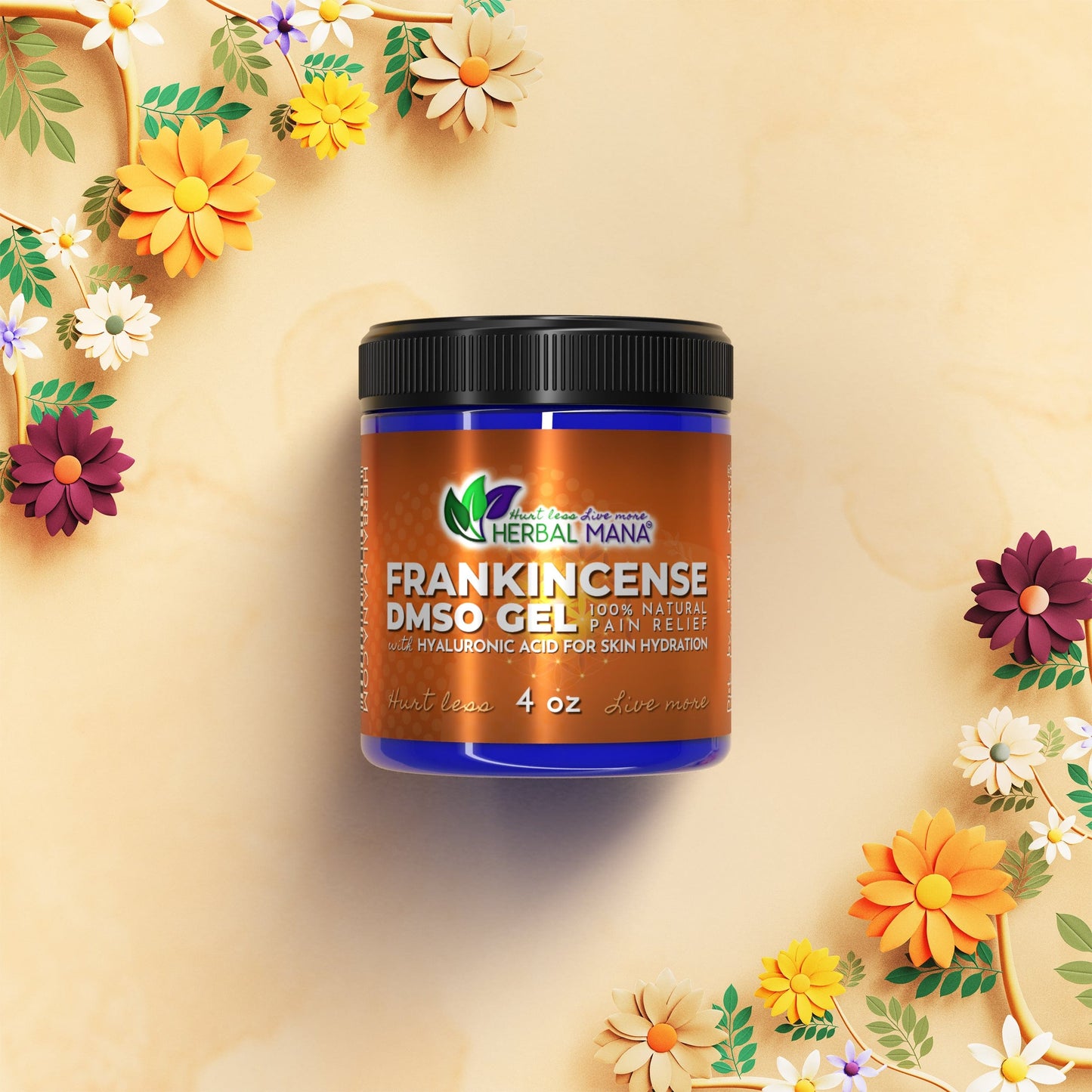 Frankincense DMSO Gel with Hyaluronic Acid - Shaketea
