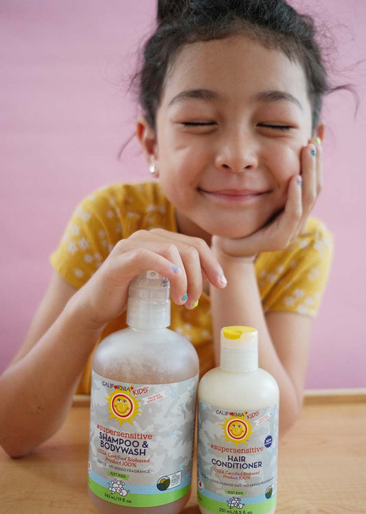 (No Fragrance) Kids #SuperSensitive™ Shampoo + Conditioner Bundle - Shaketea