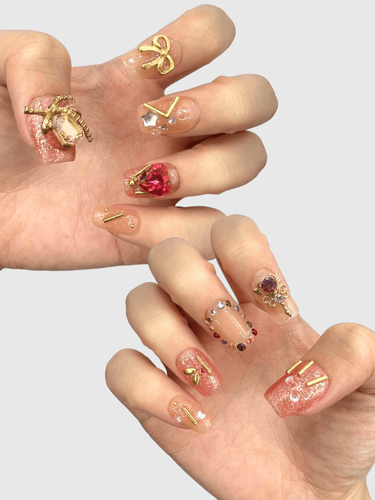 Magical Girl press on nails