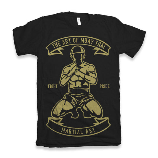 Martial Art Men's Bamboo Viscose/Organic Cotton Short Sleeve Graphic T-Shirt