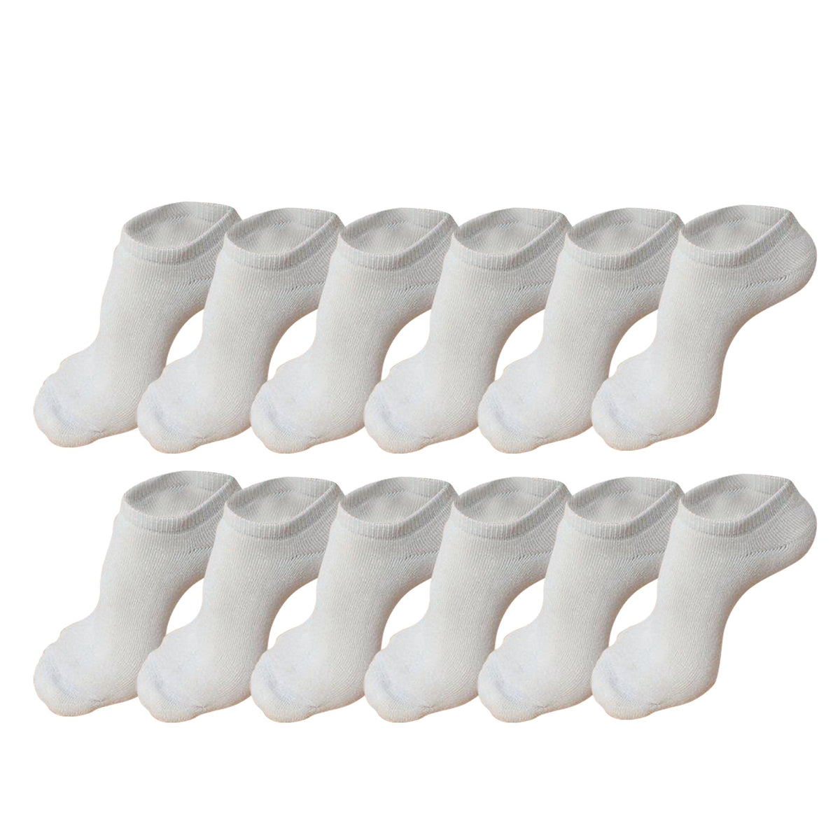 No Look Anklet Bamboo Viscose Socks - Natural
