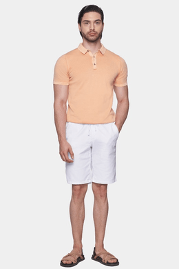 The Mercerized Cotton Polo (Creamsicle Orange) - Shaketea