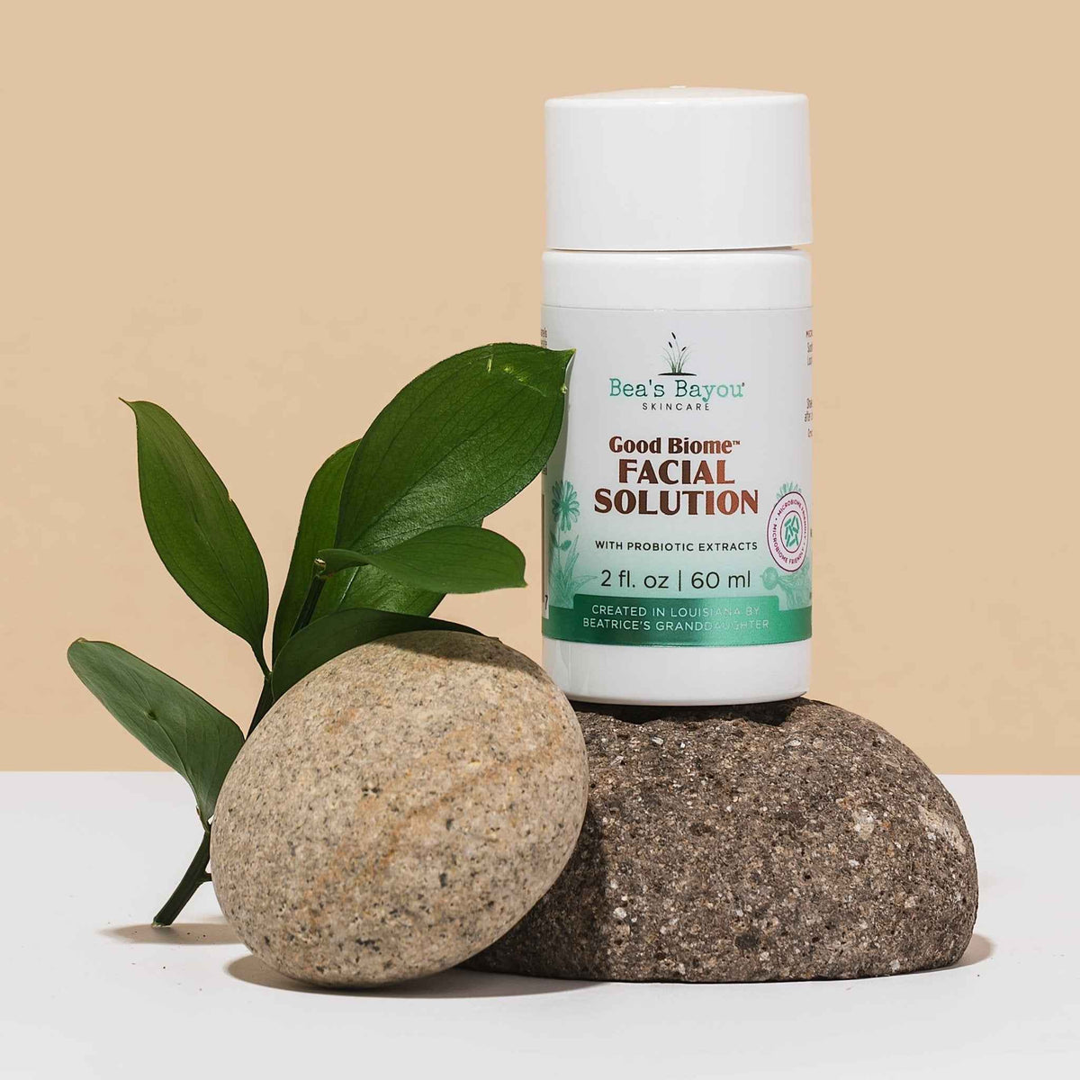 GoodBiome®️ Prebiotic Facial Solution: Liquid AHA + BHA Serum