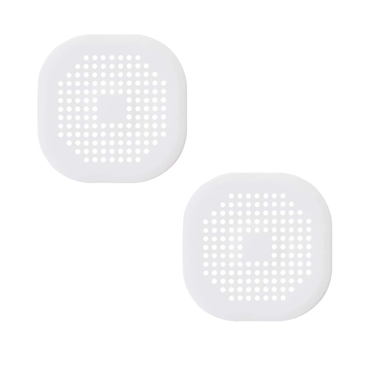 Sink Floor Drain Strainer Anti-Clog Silicon Pad Shower Drain Hair Catcher