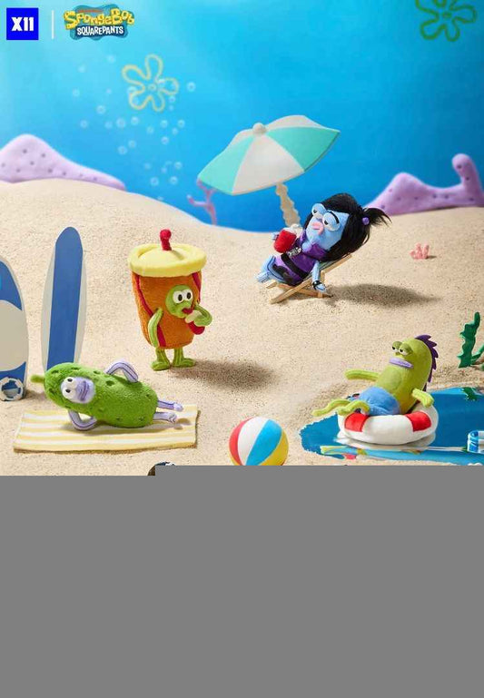 SpongeBob SquarePants Bikini Bottom Residents Series Pendant Plush Blind Box