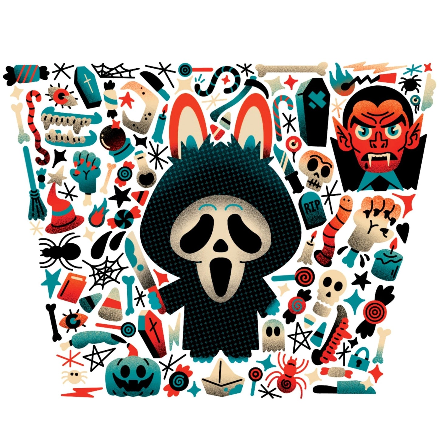 Wicked Cute Full Sleeve Tattoo - Temporary Kids Tattoo Sleeve