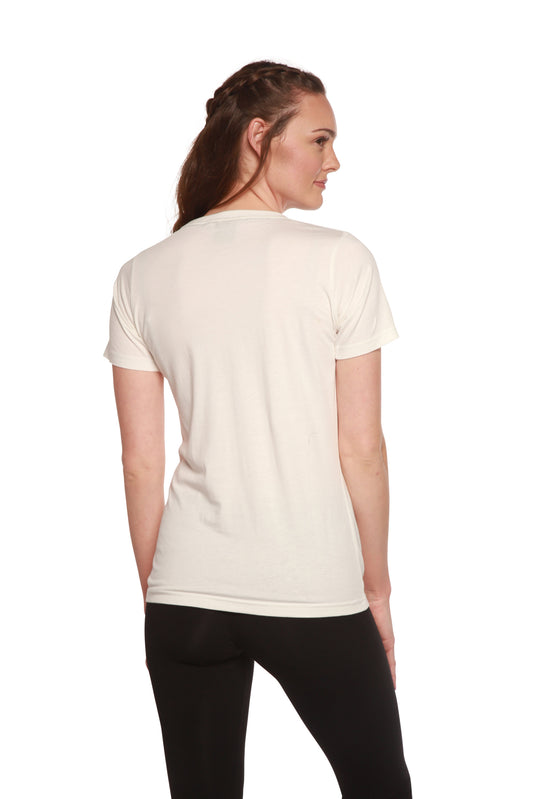 Women's Spun Bamboo Logo Bamboo Viscose/Organic Cotton T-Shirt - Shaketea