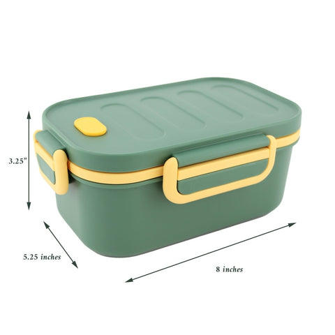 2 Layers Bento Box Lunch Container for Kids Men Women, Leakproof and Durable