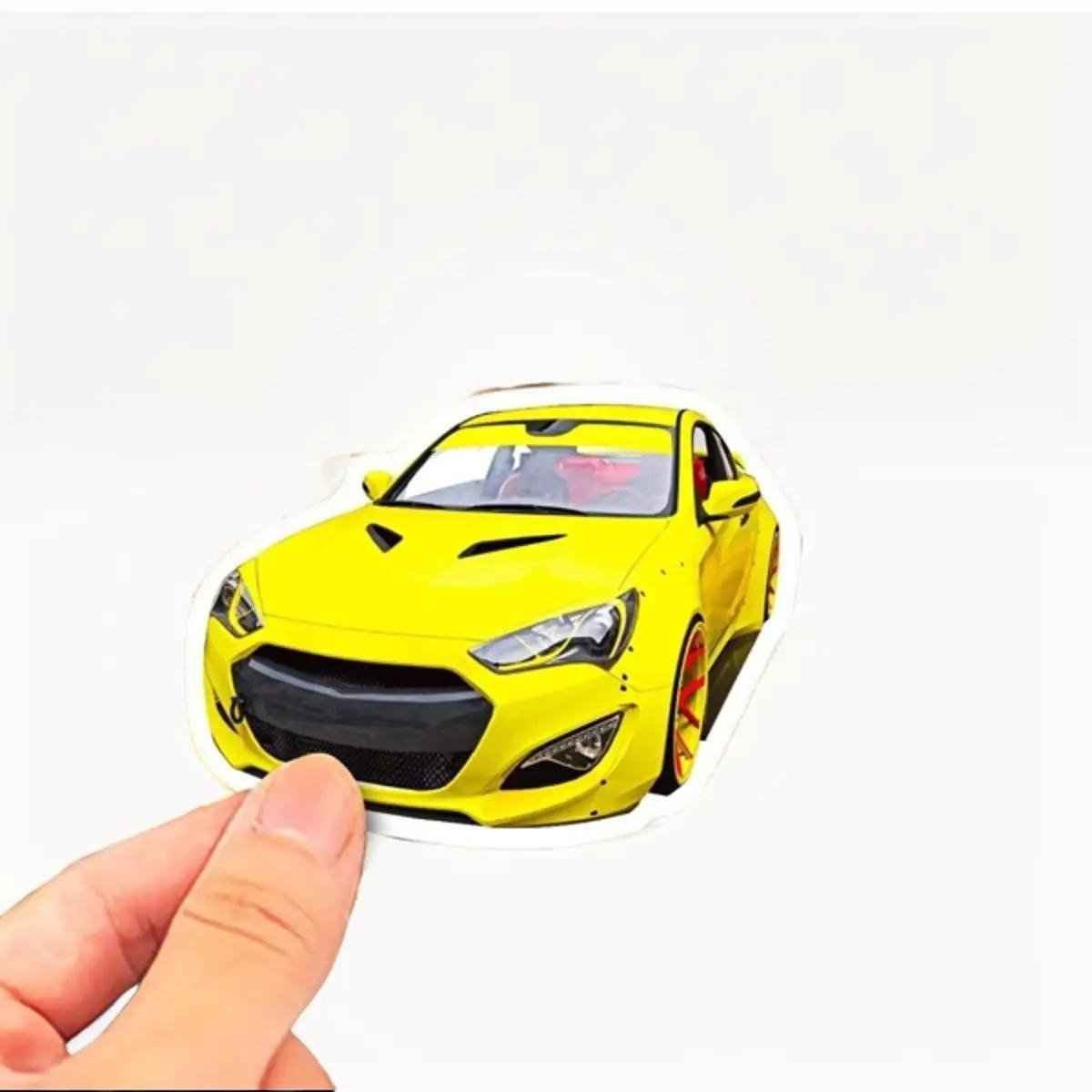 50 Sport Car Sticker Set – Cool Vinyl Decals for Decor & Gifts