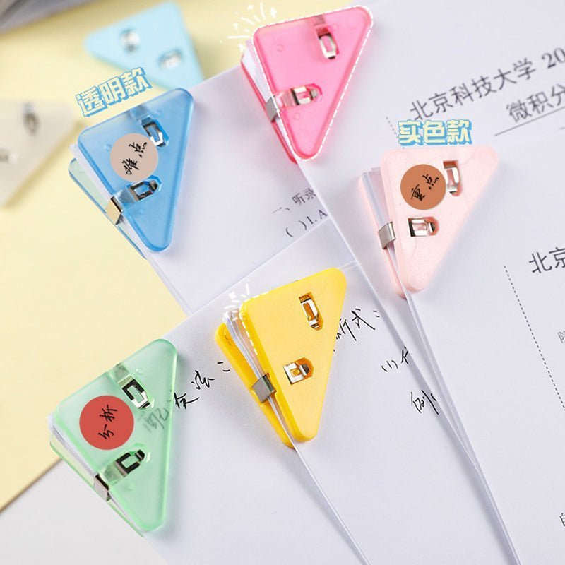 Corner Clips 10ct School Office Desk Organizing