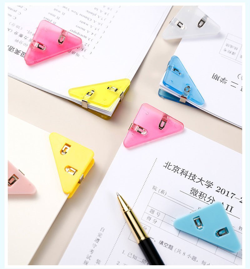 Corner Clips 10ct School Office Desk Organizing