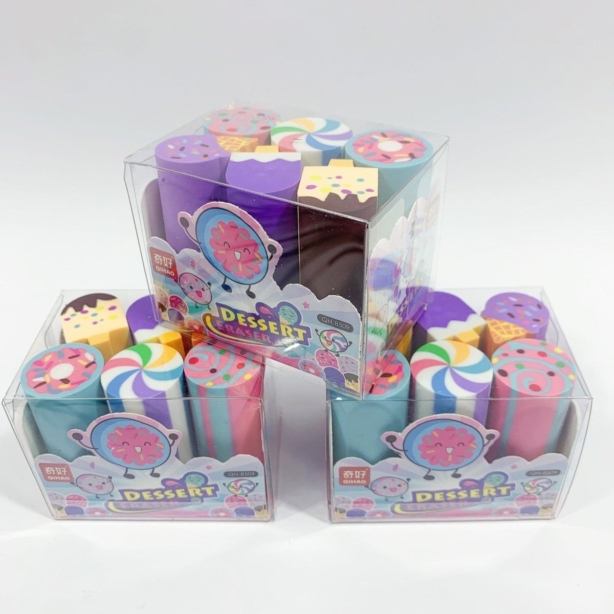 Cute Pencil Erasers for Kids Sushi Dessert Sport Erasers Party Fillers