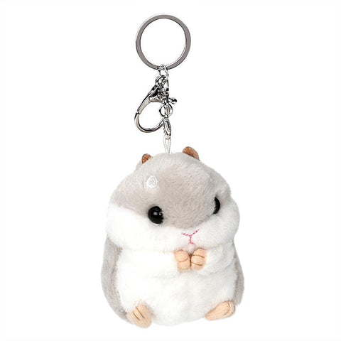 Hamster Keychain Backpack Charms Stuffed Animals Keyring