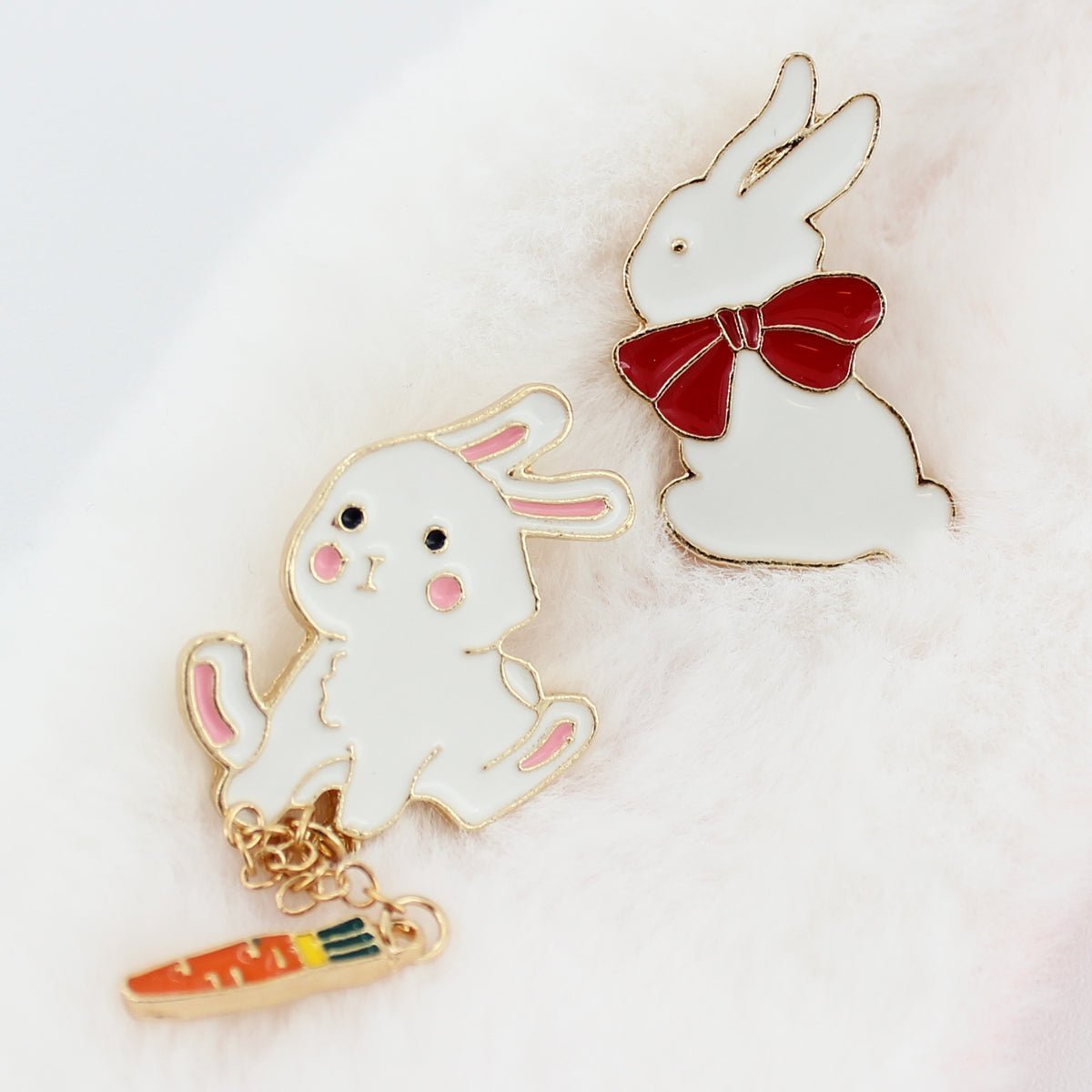 Rabbit Enamel Pins