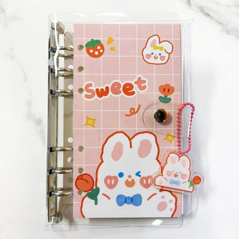 School Notebooks 6 Ring Binder Cute Cover