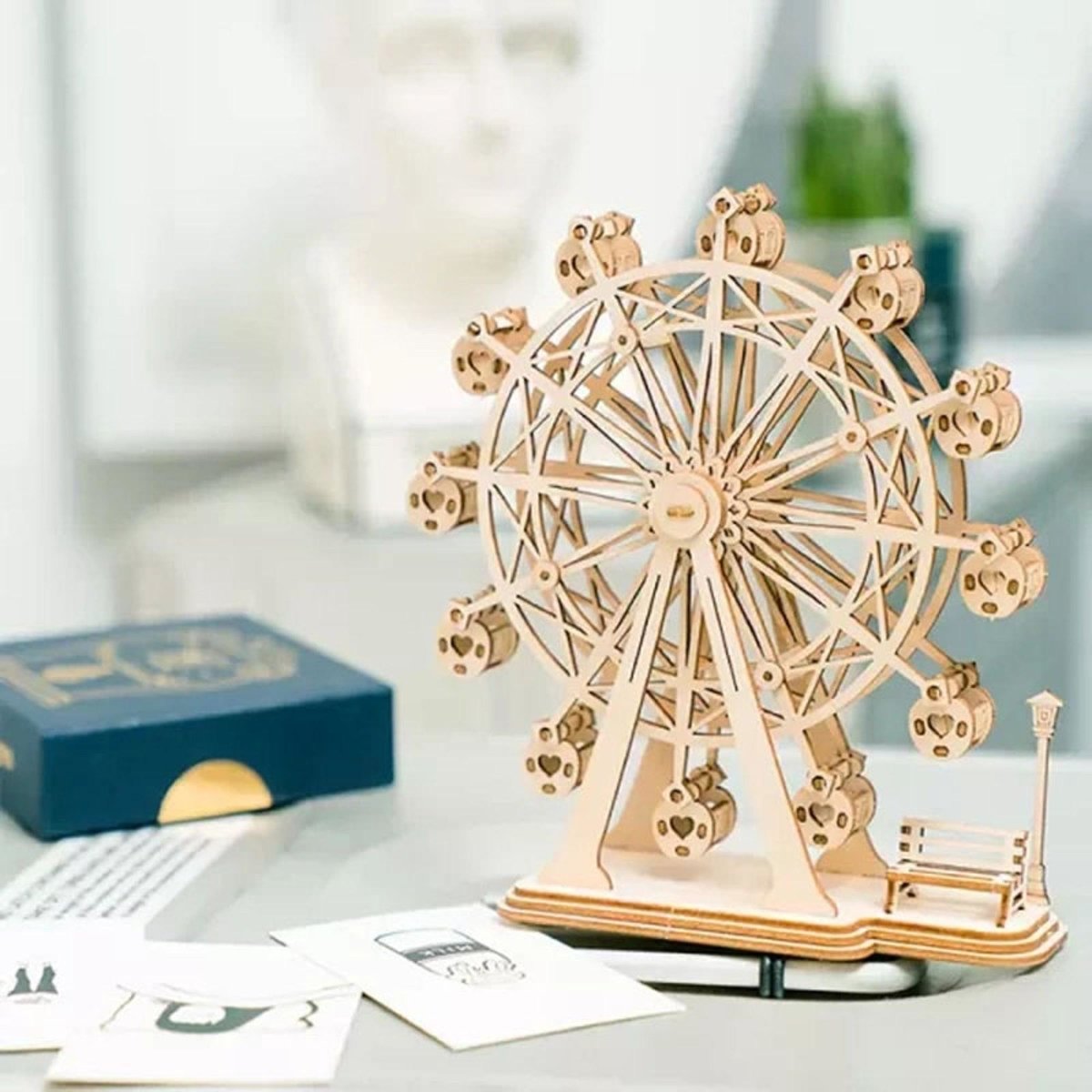 Robotime - Ferris Wheel Wooden 3D Puzzle