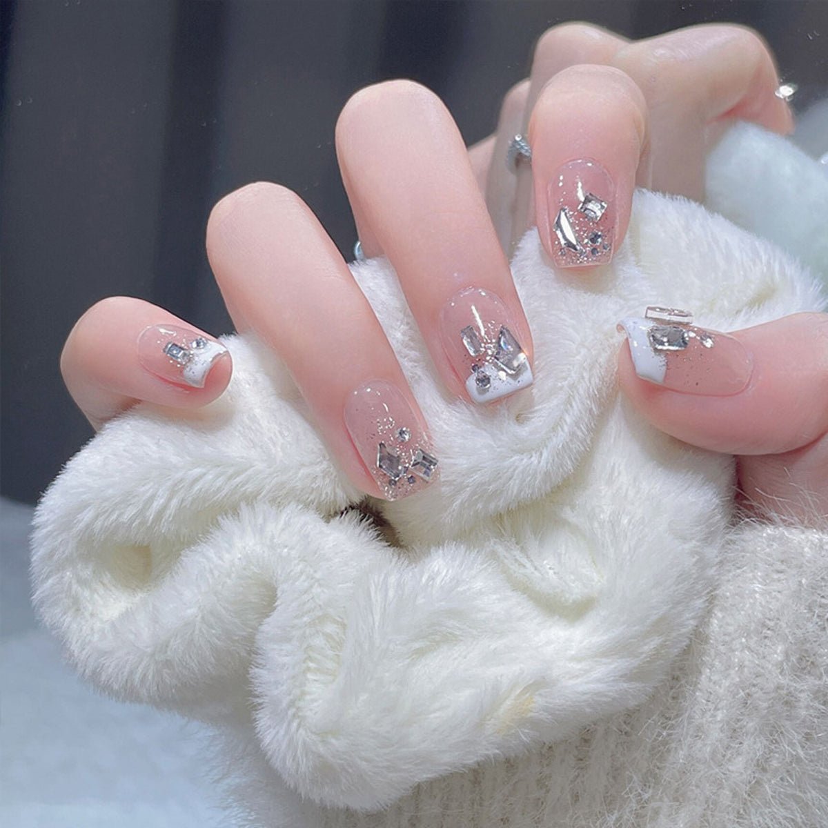 False Nails Luxury Full Cover 24 pcs Press on Nails
