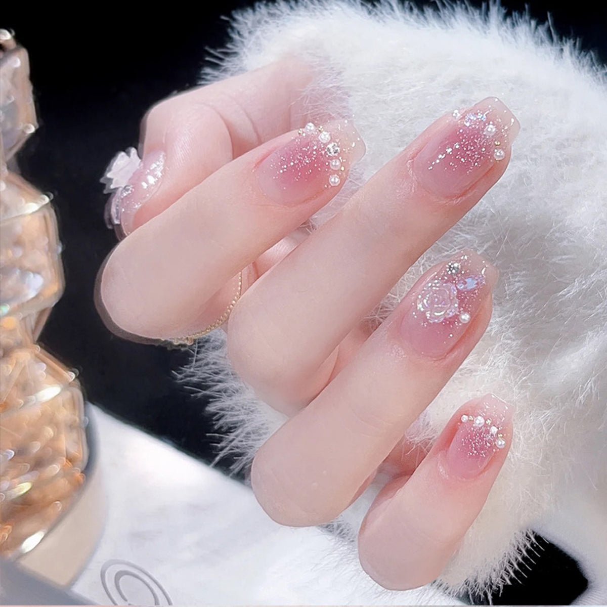 False Nails Luxury Full Cover 24 pcs Press on Nails