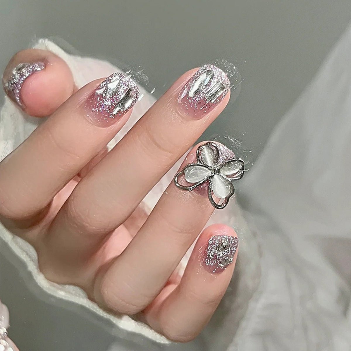 False Nails Luxury Full Cover 24 pcs Press on Nails