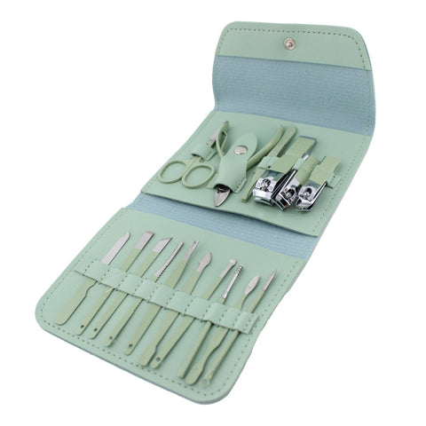 Professional Toenail Clippers Tool Set, Pedicure Kit with Case Nail Clippers Set
