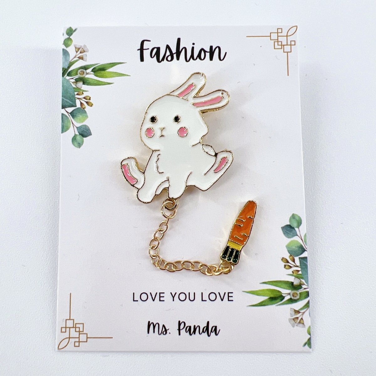 Rabbit Enamel Pins