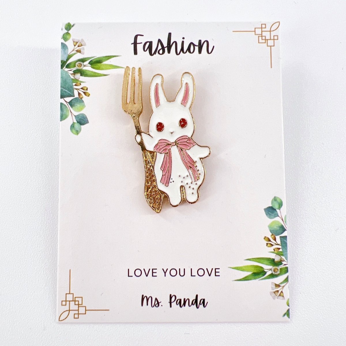 Rabbit Enamel Pins