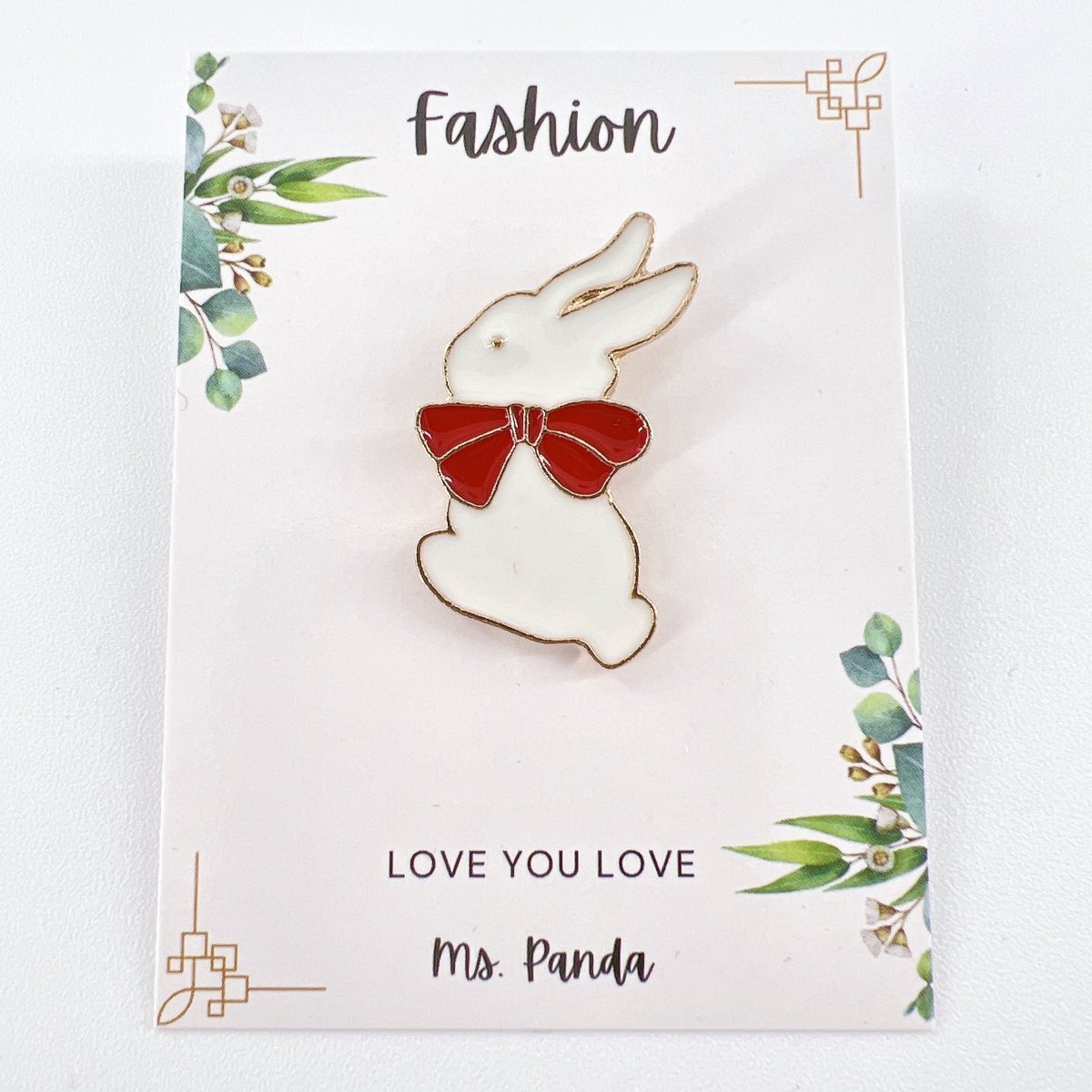 Rabbit Enamel Pins