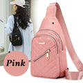 Sling Bag Small Crossbody Daypack Fanny Pack Travel Casual Chest Bag for Women