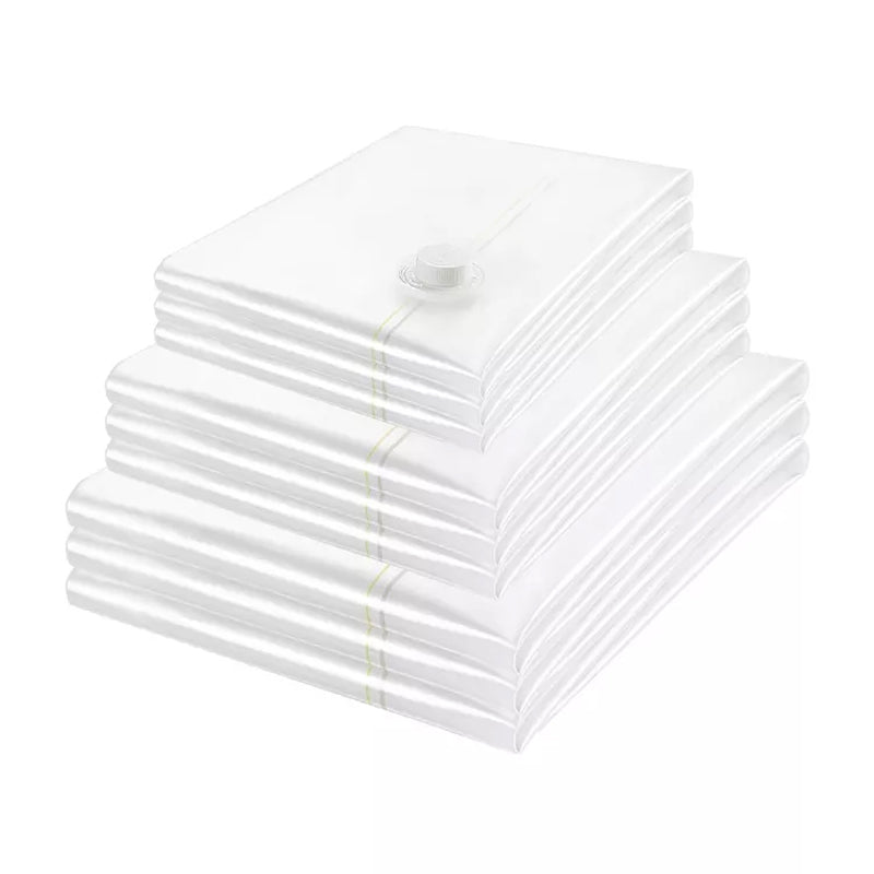 Vacuum Clothes Storage Bags 10 Bags Mix Sizes with Hand Pump